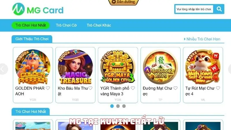 MG tại Kuwin chất lừ