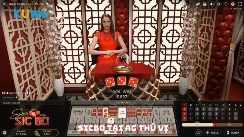 Sicbo tại AG thú vị